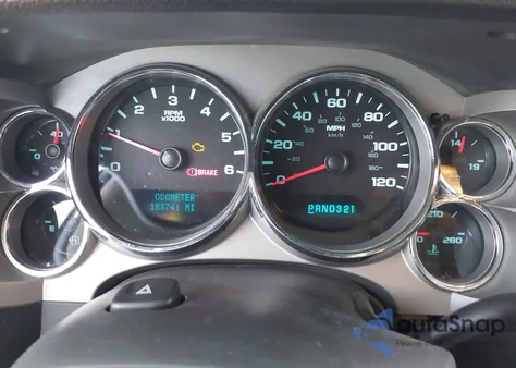 2008 Chevrolet Silverado 1500 Lt1 из США, поврежденный, VIN 2GCEC19J481164723